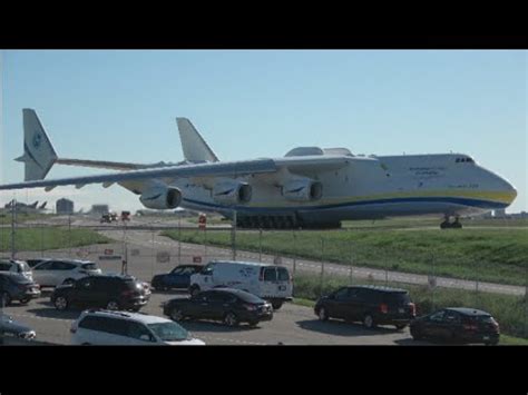 World's Heaviest Aircraft! Antonov An-225 Mriya Stunning Take Off from ...