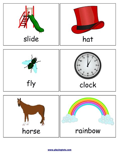 First words flash cards for your toddler keywords: picture,cards,free ...