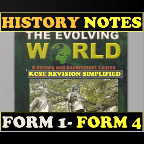 History Notes Form 1-4 [kcse] - Apps on Google Play