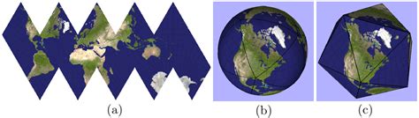 Icosahedron World Map