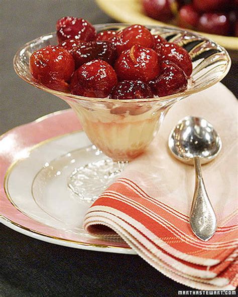 Cherries Jubilee Recipe | Martha Stewart