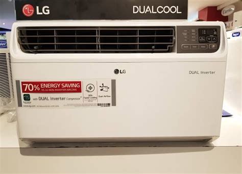 LG LA100EC DUAL INVERTER WINDOW TYPE AIRCON WIFI 1HP, TV & Home ...