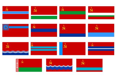 Am i the only one who thinks the soviet republic flags look really ...