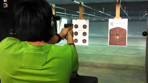 Miguel shooting Glock 26 Gen4 @ RAnge USA - YouTube