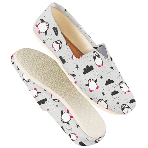 Penguin Shoes Penguin Women Shoes Shoes With Penguin - Etsy