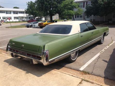 Sell used 1973 Chrysler New Yorker Brougham Hardtop 4-Door 440 engine in Fort Leonard Wood ...