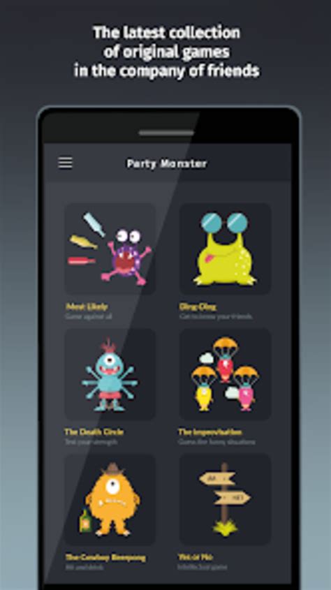 Party Monster - Drinking games for Android - Download