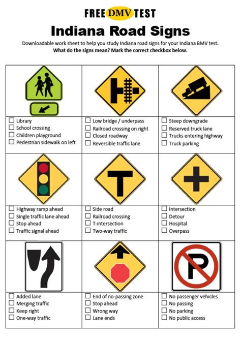 Dmv Test Cheat Sheet Pdf