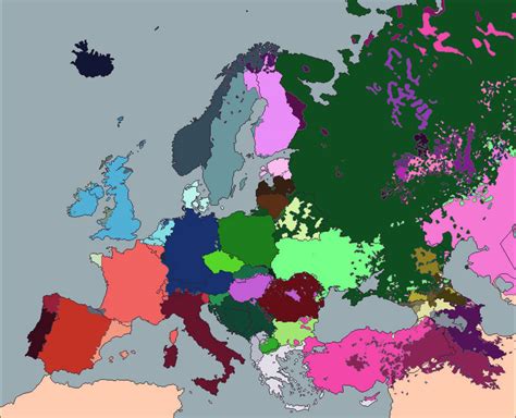 European ethnic map by Red0rangeJuice on DeviantArt