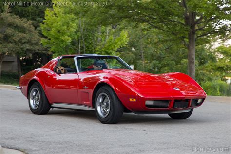 Red Corvette Stingray C3 - BenLevy.com