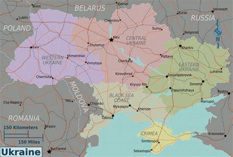 File:Ukraine regions map.png - Wikitravel