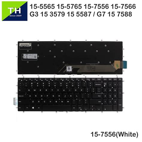 Dell Inspiron 15-5565 15-5567 15-5568 15-5578 15-5765 15-5767 P65F Laptop Replacement Keyboard ...