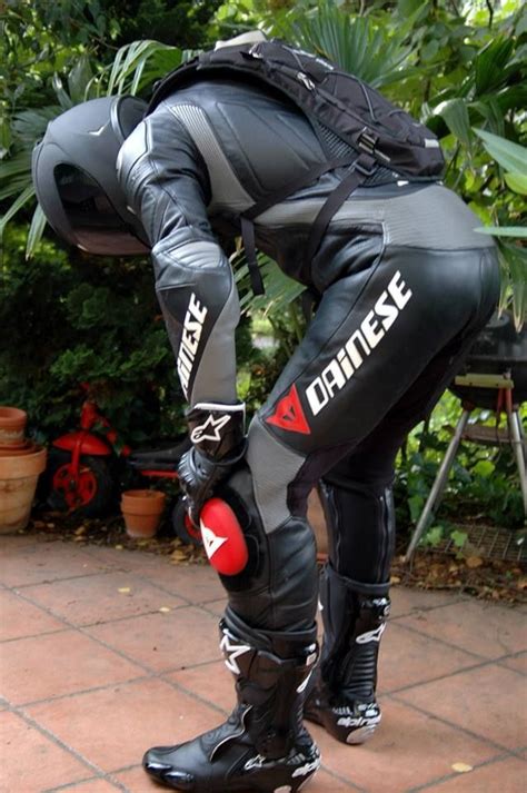 Leather Biker | Bike leathers, Motorcycle leathers suit, Bike suit