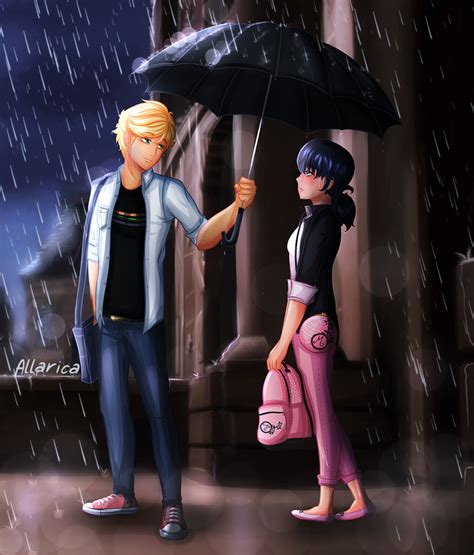 Adrien and Marinette - Miraculous Ladybug fan Art (39905864) - fanpop