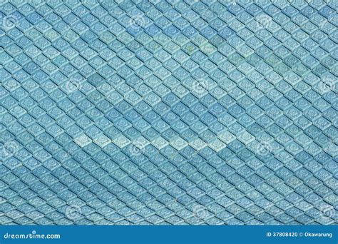 Blue roof tiles stock photo. Image of rust, abstract - 37808420