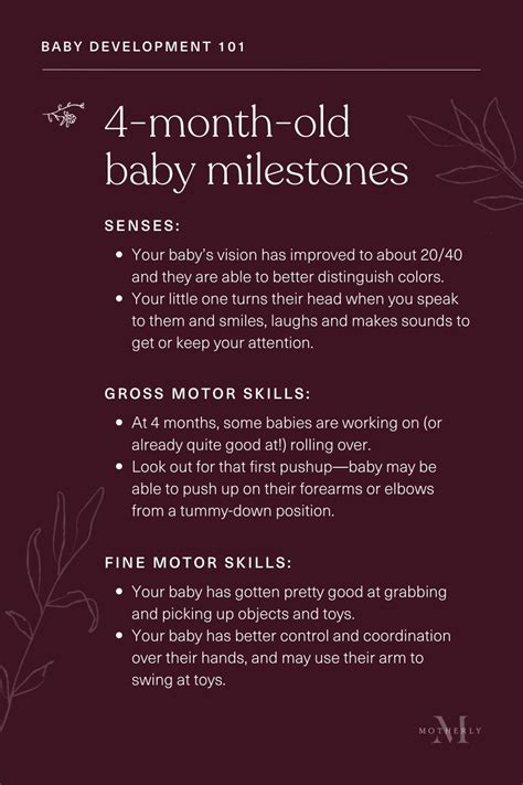 Guide to 4-Month Milestones for Baby - Motherly