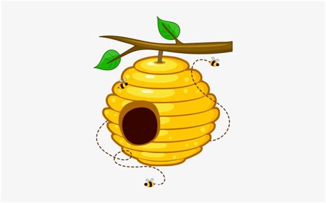 Beehive clipart bee colony, Beehive bee colony Transparent FREE for ...