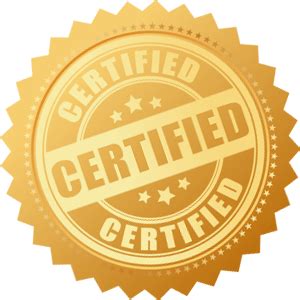 Certified PNG, Transparent Certification Label Stamp - Free Transparent PNG Logos