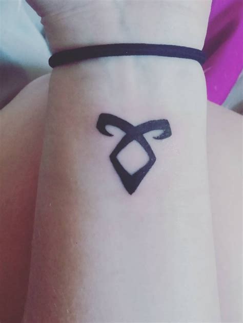 Angelic Power Rune Tattoo