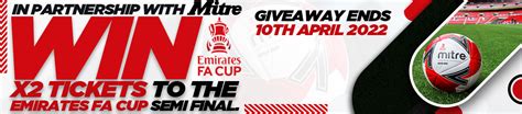 Win FA Cup Semi-Final Tickets