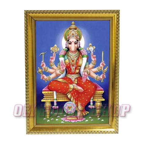 Varahi Devi Photo in Wooden Frame Buy online at less price