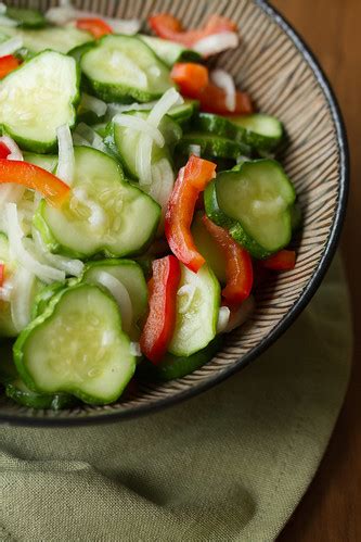 Cucumbers, Peppers and Onions Ready for Pickling | Isabelle Boucher | Flickr