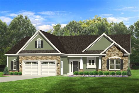 3-Bed Ranch Home Plan with Additional Storage in Garage - 790094GLV | Architectural Designs ...