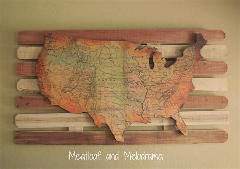 20 Ideas of United States Map Wall Art