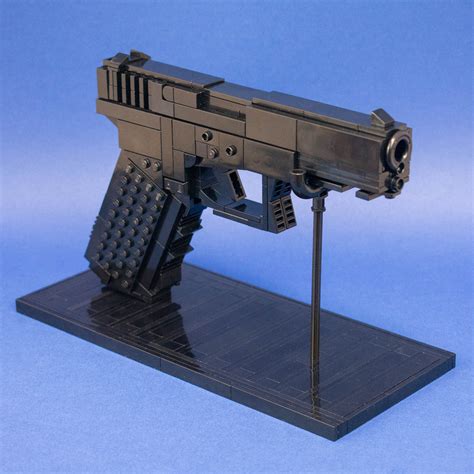 Instructions for Custom LEGO Glock 17 Pistol: Brick Replicas