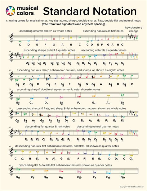 Musical Instruments Color Theory | Music Color Theory Online — Musical ...