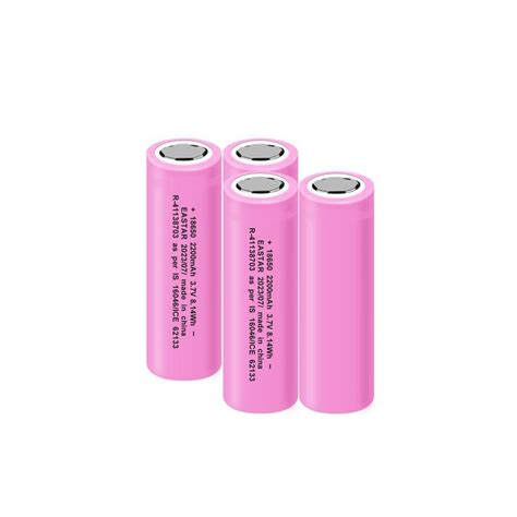 Eastar 18650 Lithium Battery 3.7V 2200mAh Li Ion Batteries for Energy Storage/Light - China ...