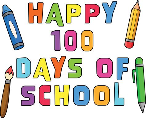 Clipart For 100th Day Of School