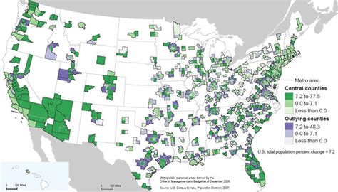 Exurban Growth Greater than Central Growth: Census Bureau | Newgeography.com