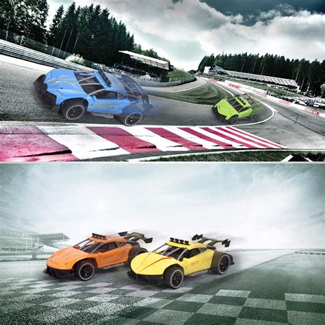 Drift RC Cars 1/18 Scale Remote Control 2.4Ghz High Speed Racing Sport ...