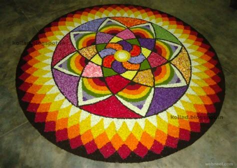 Big Pookalam Design By Nihdha 1