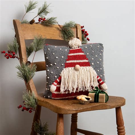 Christmas Gonk Cushion Knitting Kit– Wool Couture