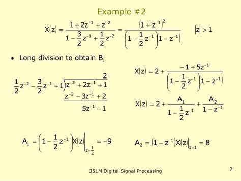 Z TRANSFORM PROPERTIES AND INVERSE Z TRANSFORM