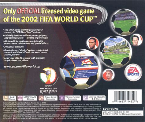 2002 FIFA World Cup (2002) PlayStation box cover art - MobyGames