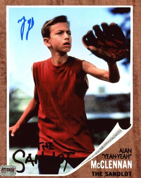 THE SANDLOT "Yeah-Yeah" ~ Marty York Autographed Signed 8x10 Color ...