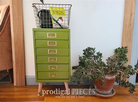 Filing Cabinet Makeover with Vintage Style - Prodigal Pieces