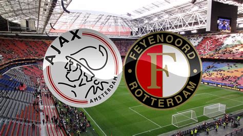 Ajax-Feijenoord. Zondag 14:30 uur. Johan Cruijff-Arena. #1 | Voetbal ...