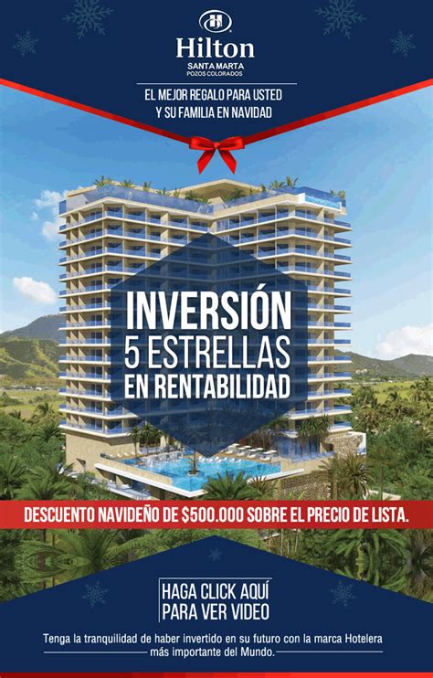 #NOVOCLICK esta con #Hilton #SantaMarta #Inversión Real Estate Advertising, Poster Ads, E-mail ...