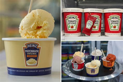 Ketchup, mayo ice cream flavors being offered to London consumers