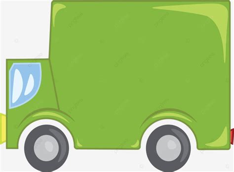 Green Commercial Truck Vector Or Color Illustration Shipping Transportation Drawing Vector ...