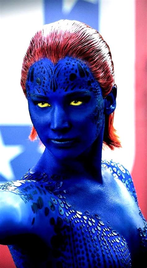 Raven. | Mystique marvel, X men, Jennifer lawrence