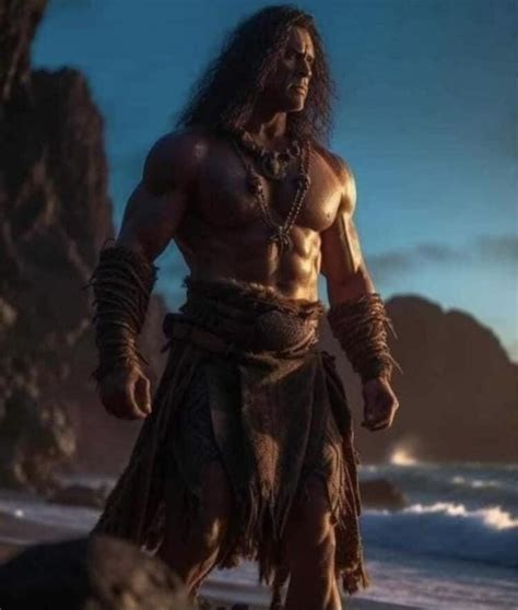 Pictures of Dwayne Johnson as “Maui” in the live-action movie “Moana ...