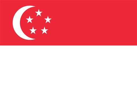 Bandeira de Singapura - Significado e História • Bandeiras do Mundo