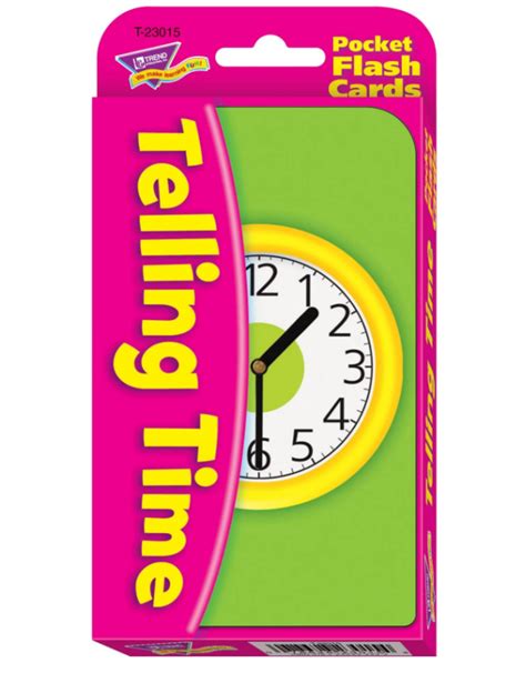 Telling Time Flashcards - Wit & Whimsy Toys