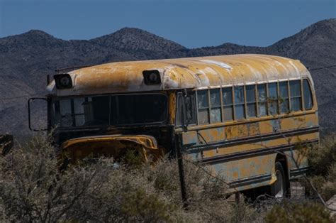 Abandoned School Bus Free Stock Photo - Public Domain Pictures