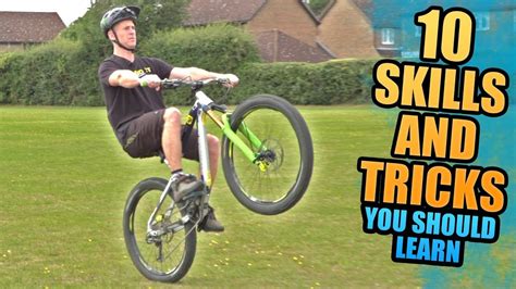 10 MOUNTAIN BIKE SKILLS AND TRICKS YOU SHOULD LEARN! - YouTube